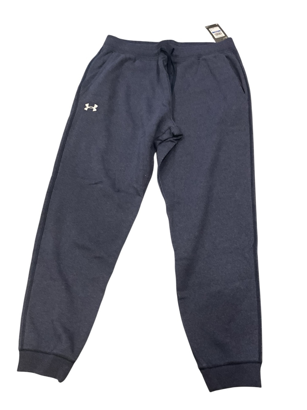 Under Armour Navy Men's Jogger Sweatpants with Logo XL